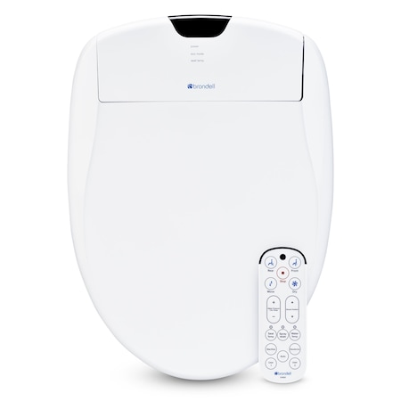 Brondell Swash 1400 Luxury Bidet Toilet Seat-Elongated, White S1400-EW